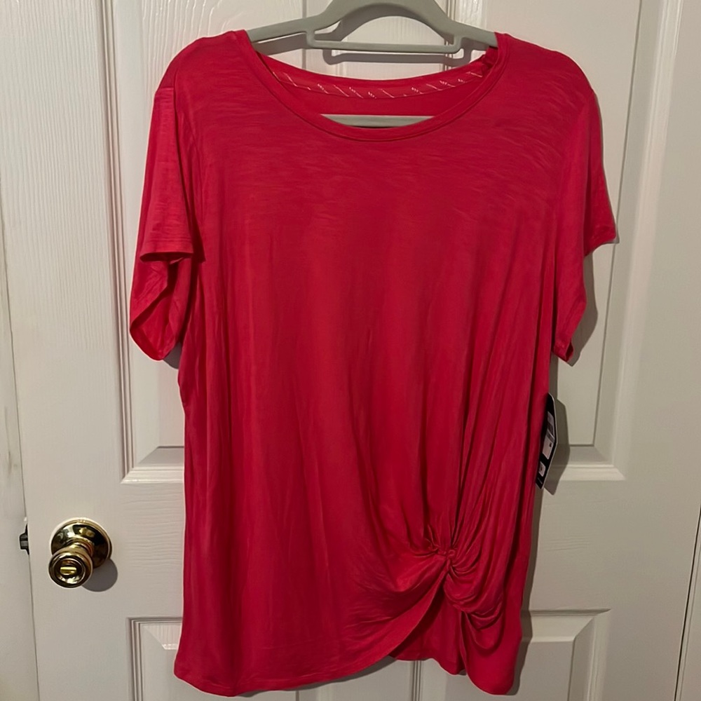 New w/ Tags Hot Pink Athleisure Athletic Top
